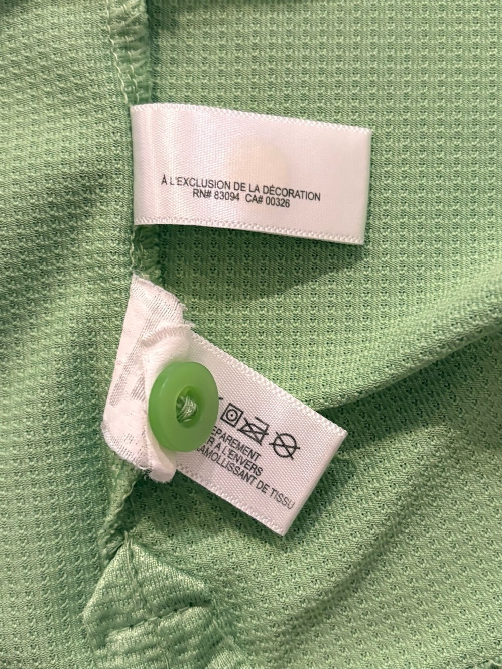 Cutter & Buck Men's Lime Green Short-Sleeve Polo - Picture 7 of 7
